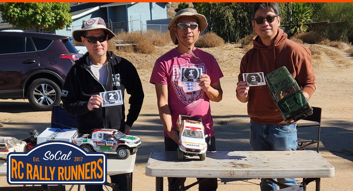 SoCal RC Rally Runners - November 2024 - RC Rally Japan