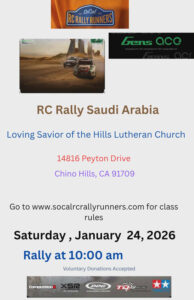 RC Rally Saudi Arabia